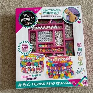Be Inspired ABC Fashion Bead Bracelets - Multicolor